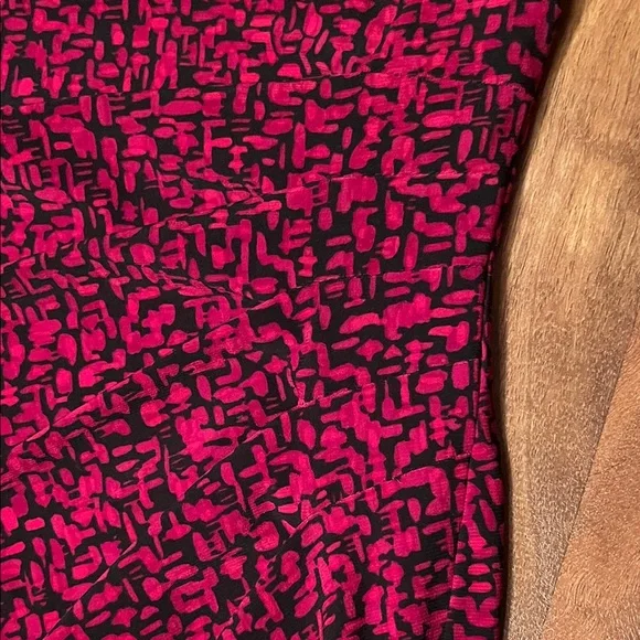 Like new Ralph Lauren Red and Black three-quarter length Sleeve Dress - Picture 10 of 16